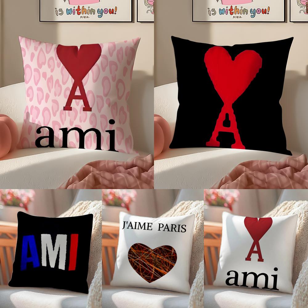 Kids Toys Paris - Fashion Brand A-Ami P-Paris Cushion Cover