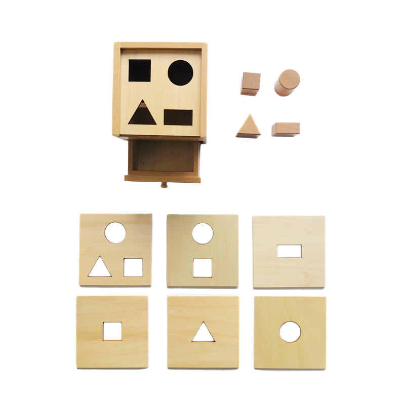Kids Toys Drawers - Montessori Educational Learning Kids Toys Wooden