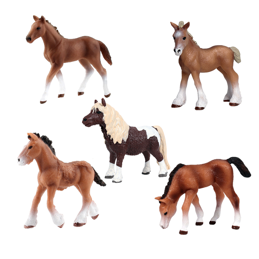 Sandbox Play Set - Horse Figurines Shire Arabian Figures Pony