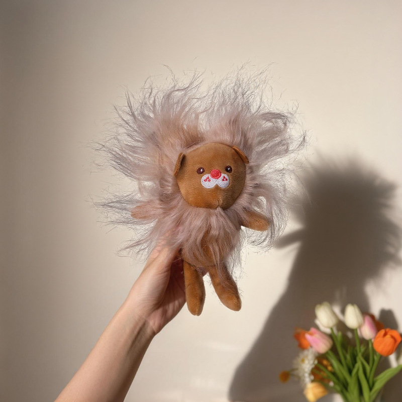 Kids Quirky Toys - Quirky Little Lion Plush Doll Keychain