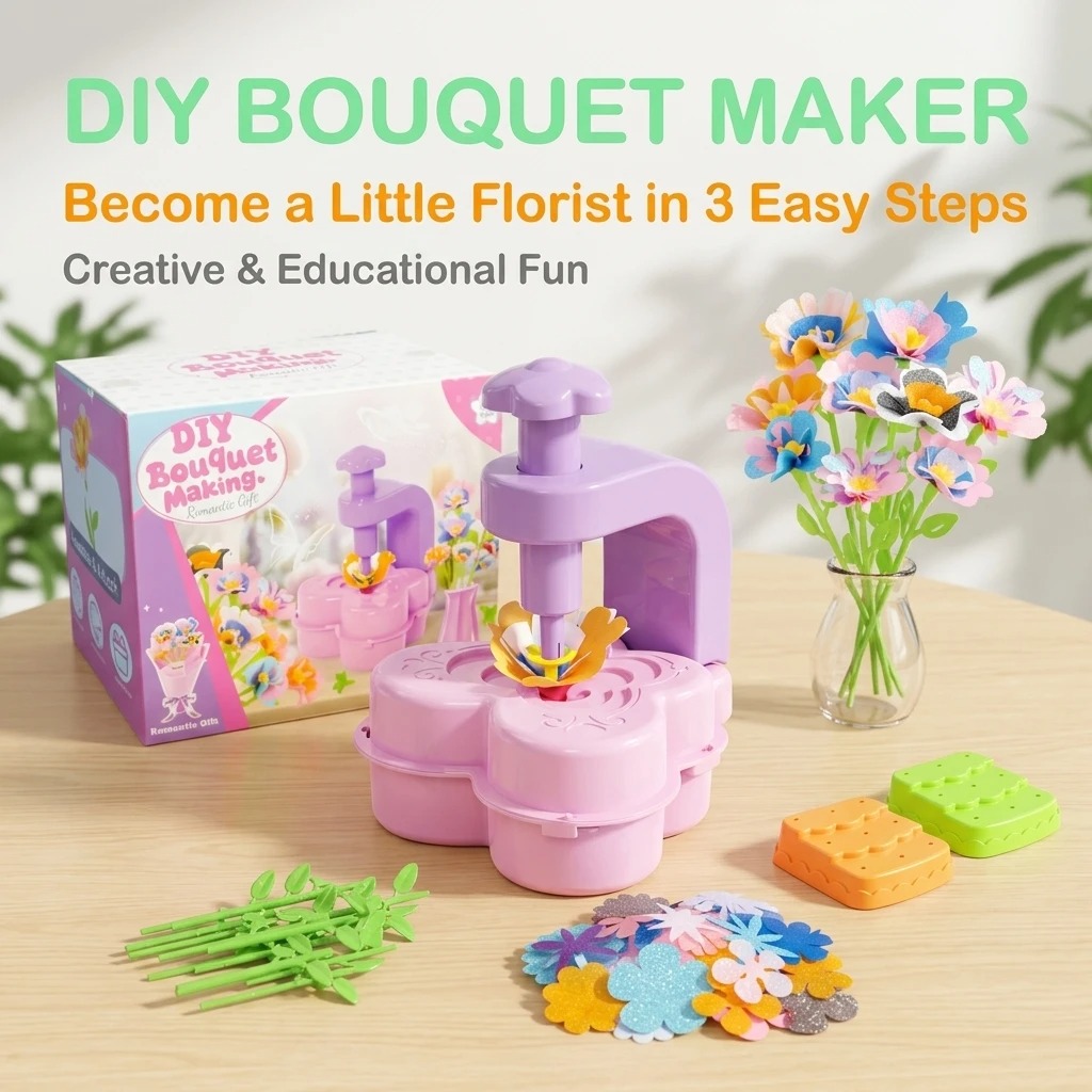 Kid Toys And Craft - New Flower Press Craft Toy –