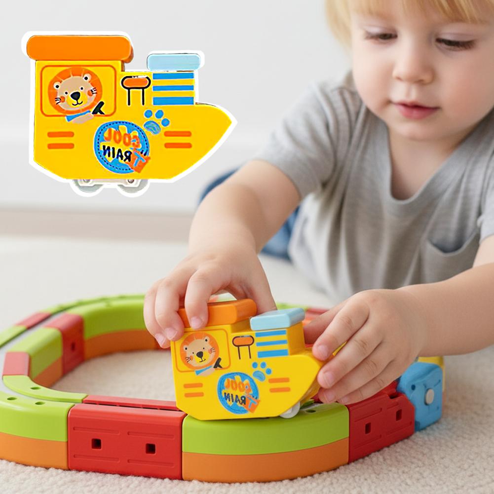 Kids Toys Electric Car - Magnetic Track Car Toy for Kids