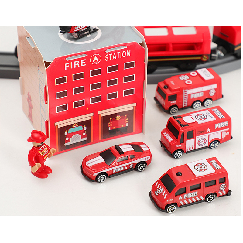 DIY Red Plastic Train Track Se - Kids Toys Brand ulasan dan harga