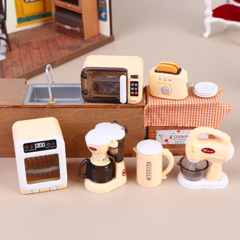1 Set 1 12 Dollhouse Appliance - Kids Toys Play Egg ulasan dan harga
