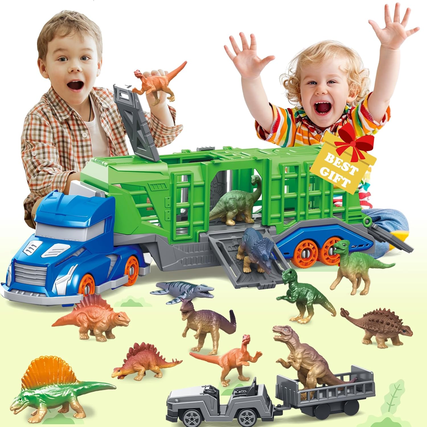 Dinosaur Animal Transport Vehi - Sandbox Play Set ulasan dan harga