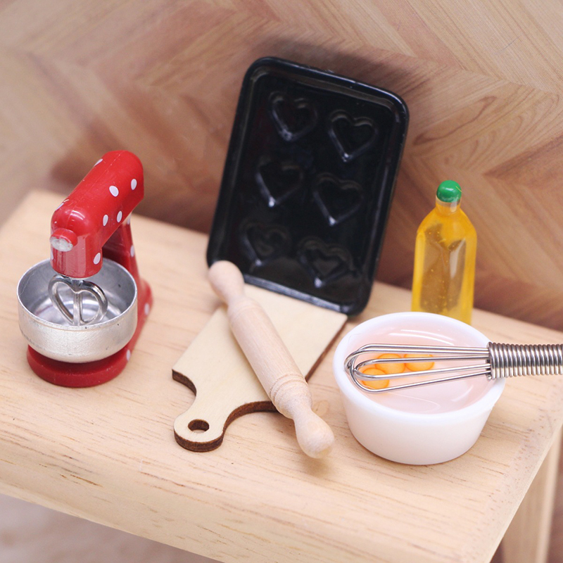 (.) 1:12 DIY Doll House Miniat - Dollhouse Furniture Set ulasan dan harga