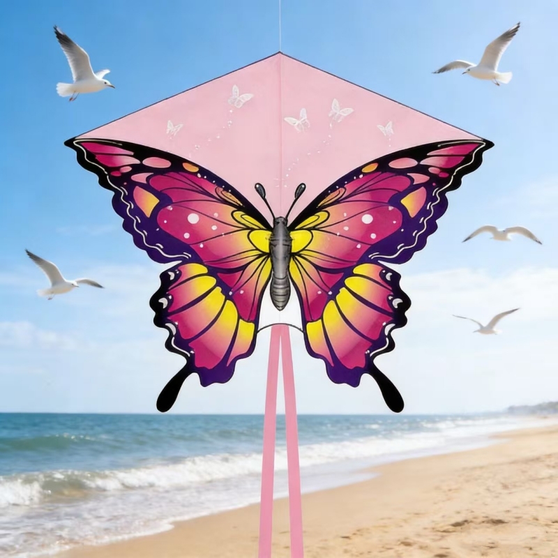 New Butterfly kites nylon wind - Kite Wind Outdoor ulasan dan harga