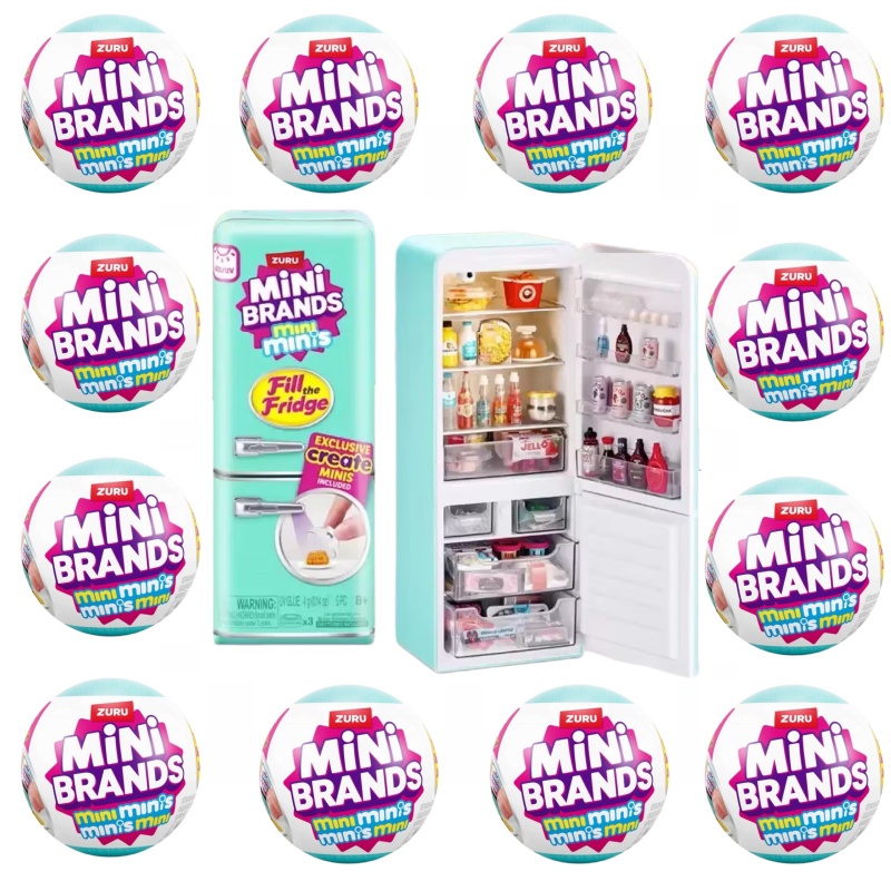 New ZURU Mini Brands Refrigera - Kids Toys Brand ulasan dan harga