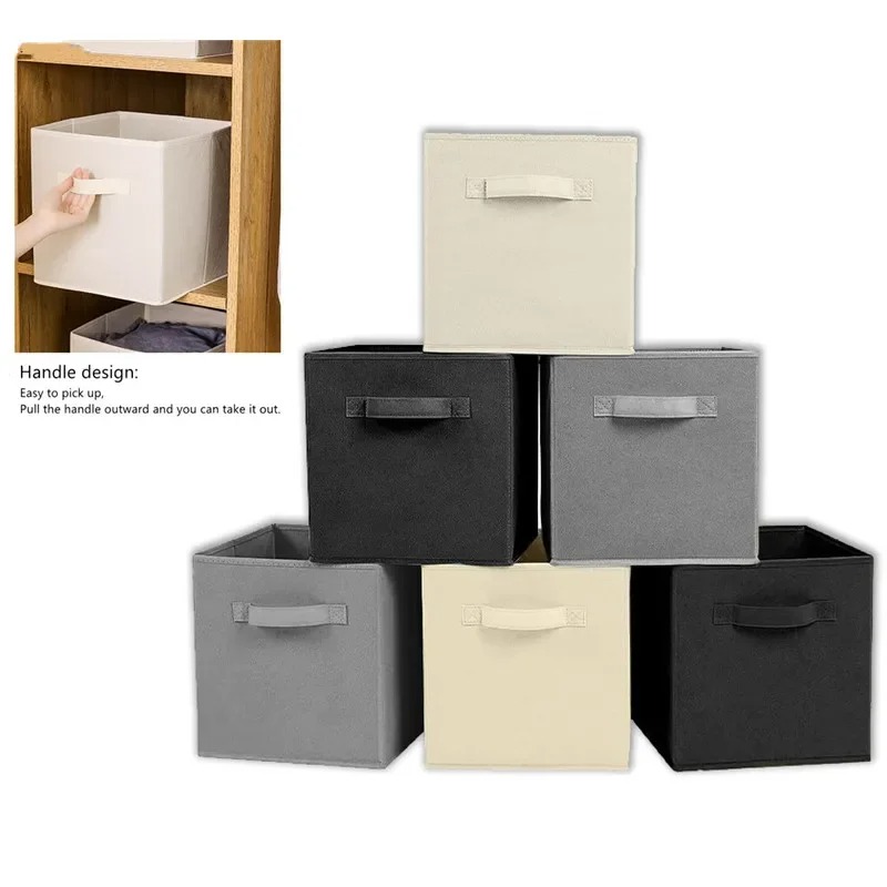 Cube Non Woven Fabric Storage  - Kids Toys Drawers ulasan dan harga
