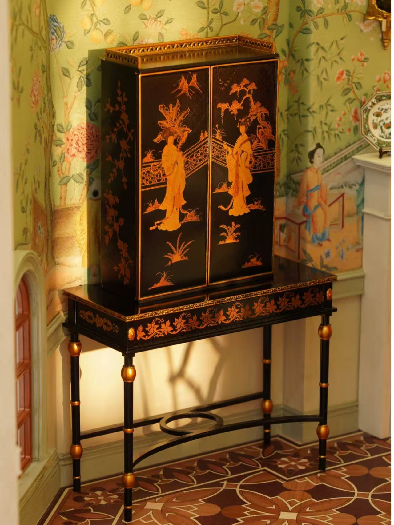 1/6 DollHouse Decoration Rococ - Dollhouse Furniture Set ulasan dan harga