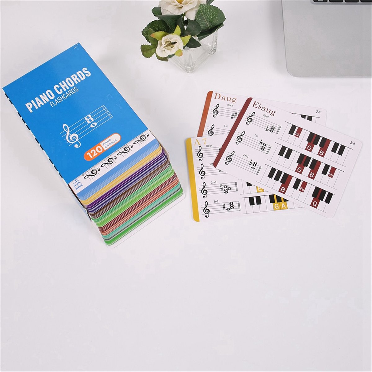 ABST Piano Chord Piano Chords  - Educational Flash Card ulasan dan harga
