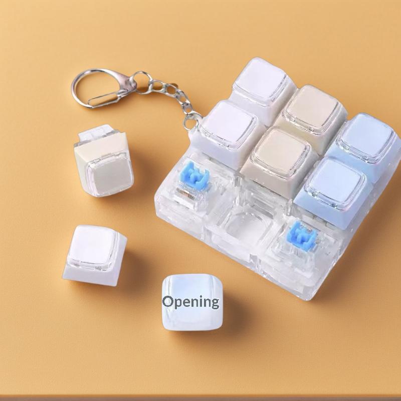 Cute 9 Key Mechanical Keyboard - Kids Quirky Toys ulasan dan harga