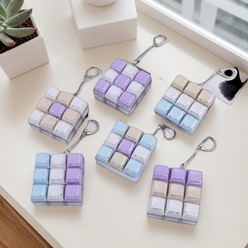 Cute 9 Key Mechanical Keyboard - Kids Quirky Toys ulasan dan harga