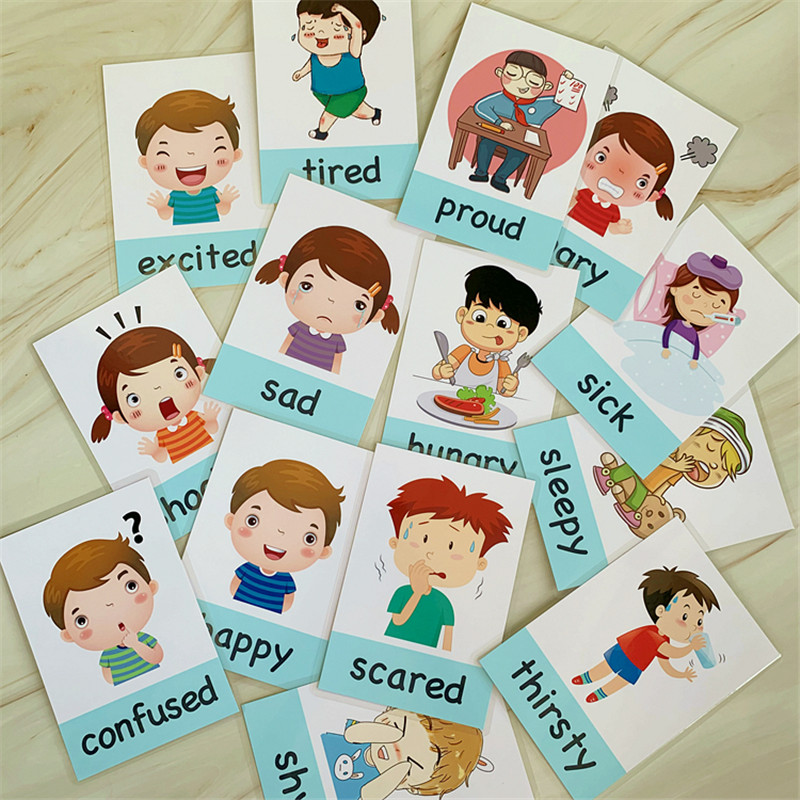 14pcs Montessori Baby English  - Educational Flash Card ulasan dan harga