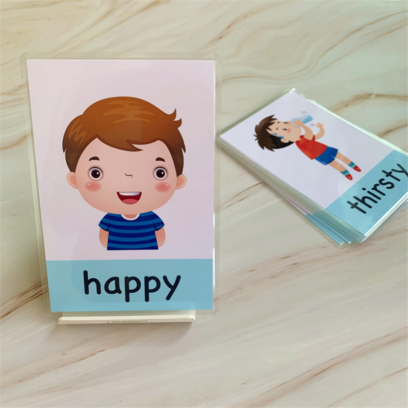 14pcs Montessori Baby English  - Educational Flash Card ulasan dan harga