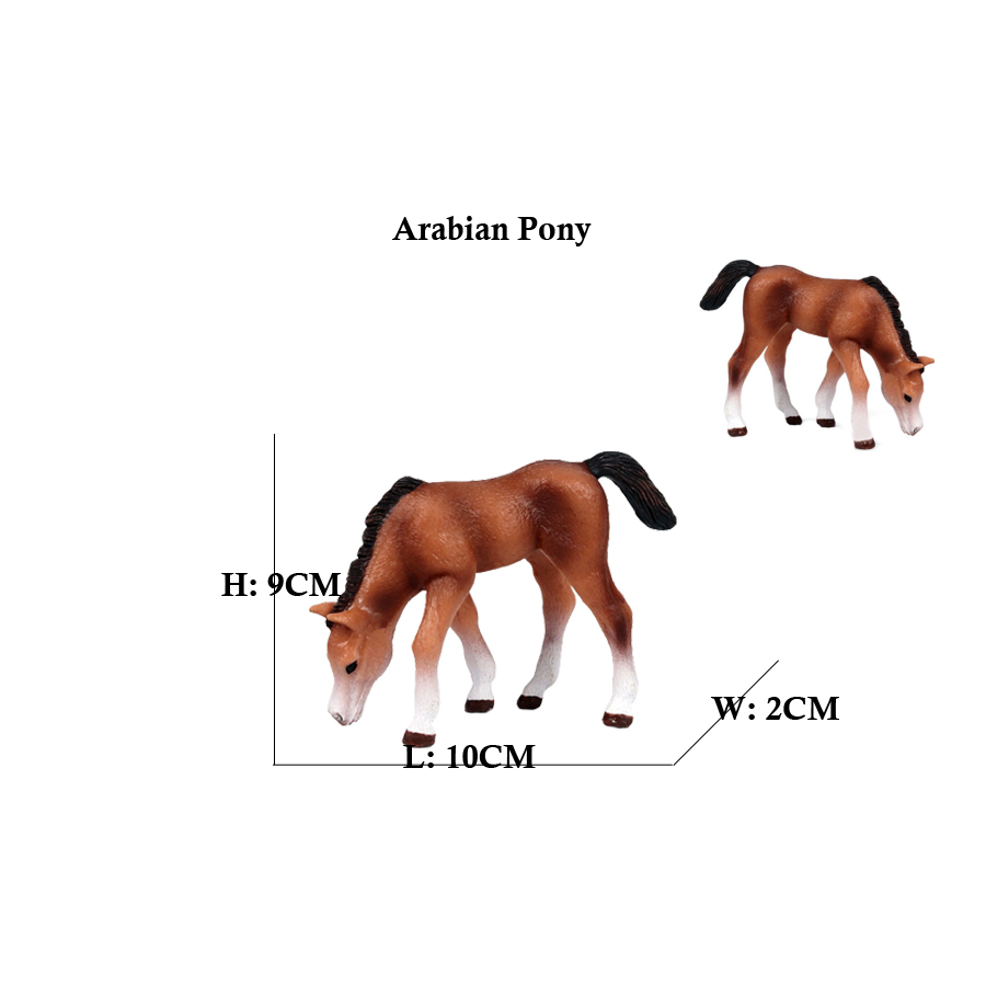 Horse Figurines Shire Arabian  - Sandbox Play Set ulasan dan harga