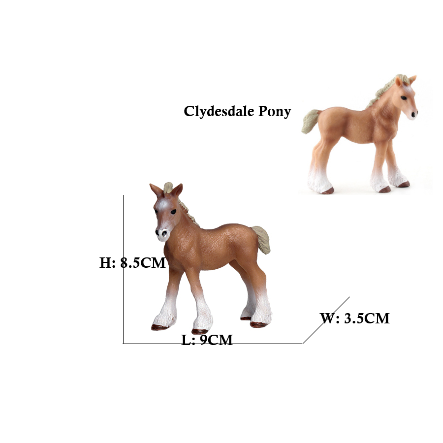 Horse Figurines Shire Arabian  - Sandbox Play Set ulasan dan harga