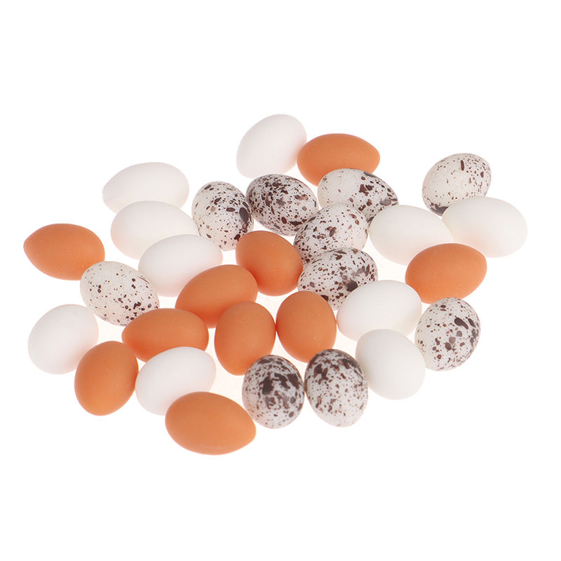 10pcs Dollhouse Miniature Simu - Kids Toys Play Egg ulasan dan harga
