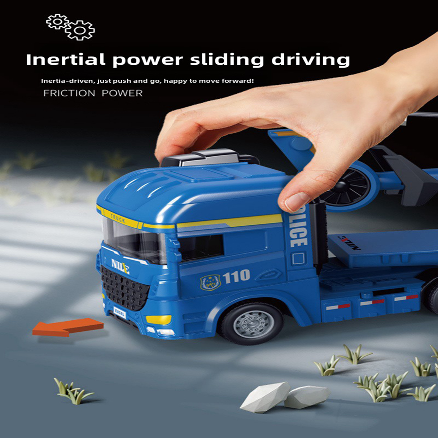 1pcs- Mini Inertia semi-traile - Kids Toys Supplier ulasan dan harga