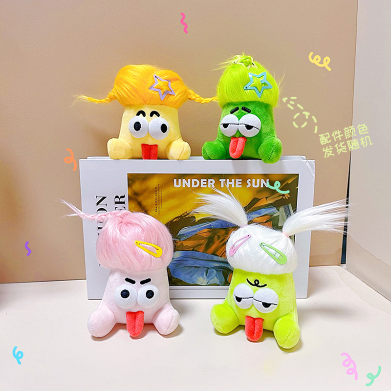Cartoon Fried Hair Quirky Doll - Kids Quirky Toys ulasan dan harga