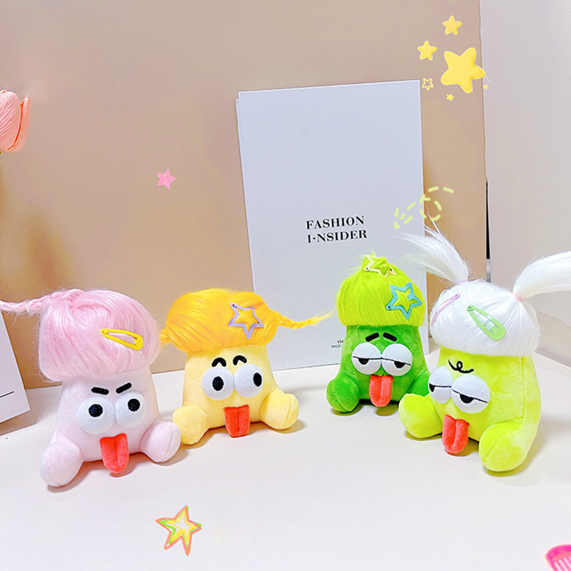 Cartoon Fried Hair Quirky Doll - Kids Quirky Toys ulasan dan harga