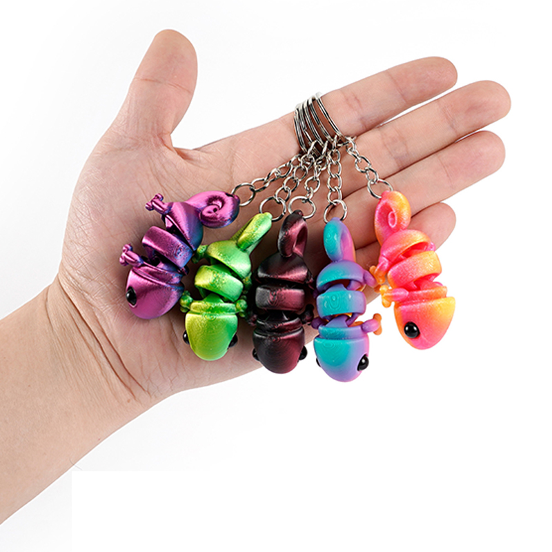Quirky 3D Print Chameleon Keyc - Kids Quirky Toys ulasan dan harga