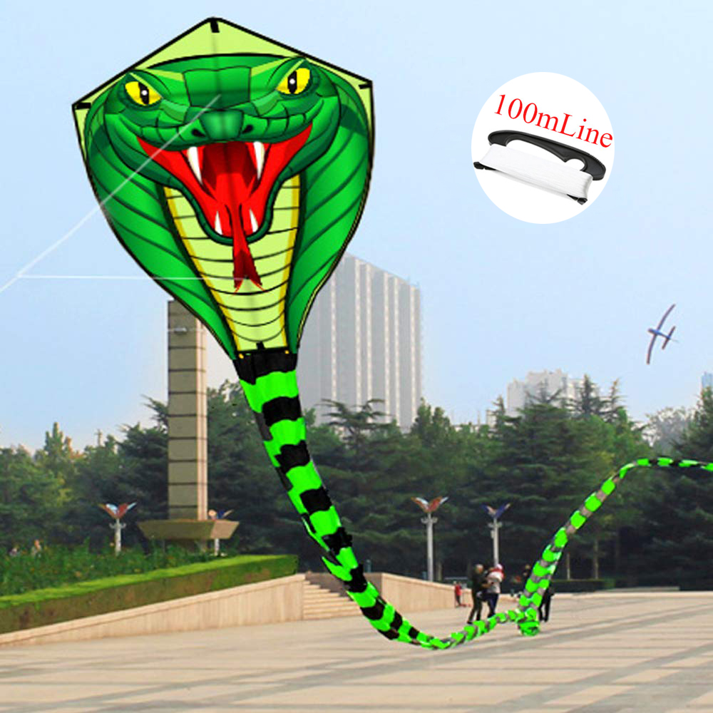 Large 8/15m Snake /Power Cobra - Kite Wind Outdoor ulasan dan harga