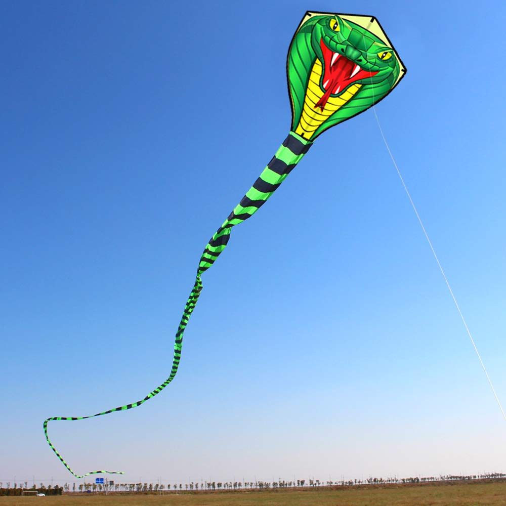Large 8/15m Snake /Power Cobra - Kite Wind Outdoor ulasan dan harga