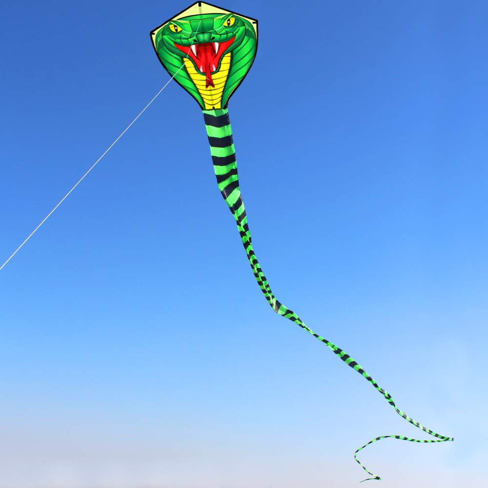Large 8/15m Snake /Power Cobra - Kite Wind Outdoor ulasan dan harga