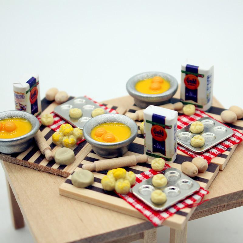 Dollhouse Food Toy Pastry Maki - Kids Toys Play Egg ulasan dan harga