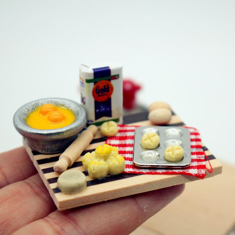 Dollhouse Food Toy Pastry Maki - Kids Toys Play Egg ulasan dan harga