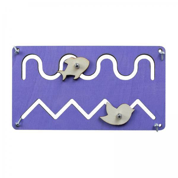 Montessori Wooden Busy Board A - Kid Toys And Craft ulasan dan harga