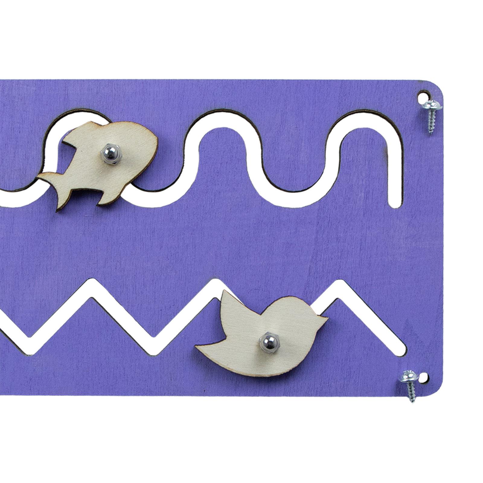 Montessori Wooden Busy Board A - Kid Toys And Craft ulasan dan harga