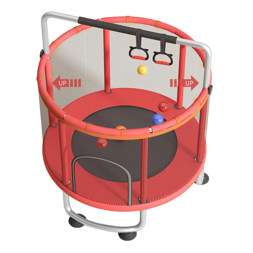 Kids Trampoline, Adjustable Ba - Basketball Hoop Kids Indoor ulasan dan harga