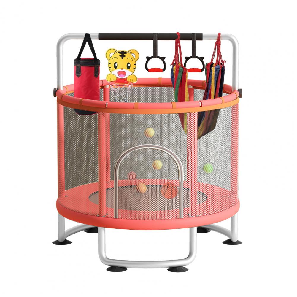 Kids Trampoline, Adjustable Ba - Basketball Hoop Kids Indoor ulasan dan harga