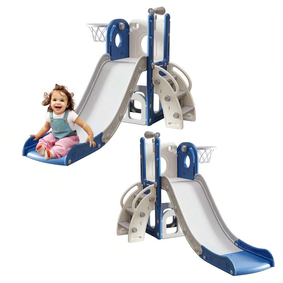 Toddler Slide, Kids Slide For  - Basketball Hoop Kids Indoor ulasan dan harga