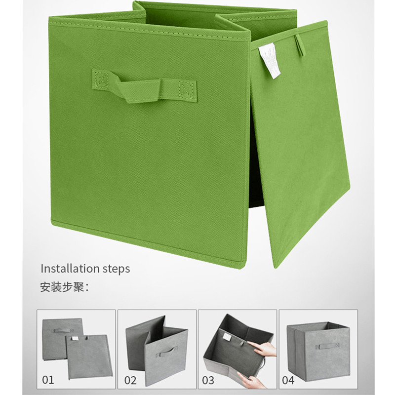 Non Woven Fabric Storage Bin C - Kids Toys Drawers ulasan dan harga