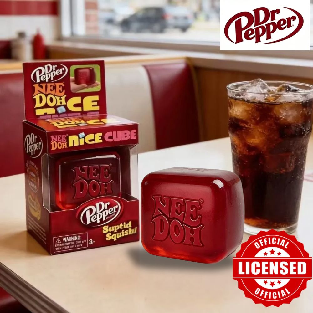 Dr Pepper X NeeDoh Nice Cube S - Kids' Toy ulasan dan harga