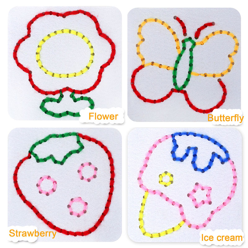 Fine Motor Threading Boards fo - Kids Quiet Toys ulasan dan harga