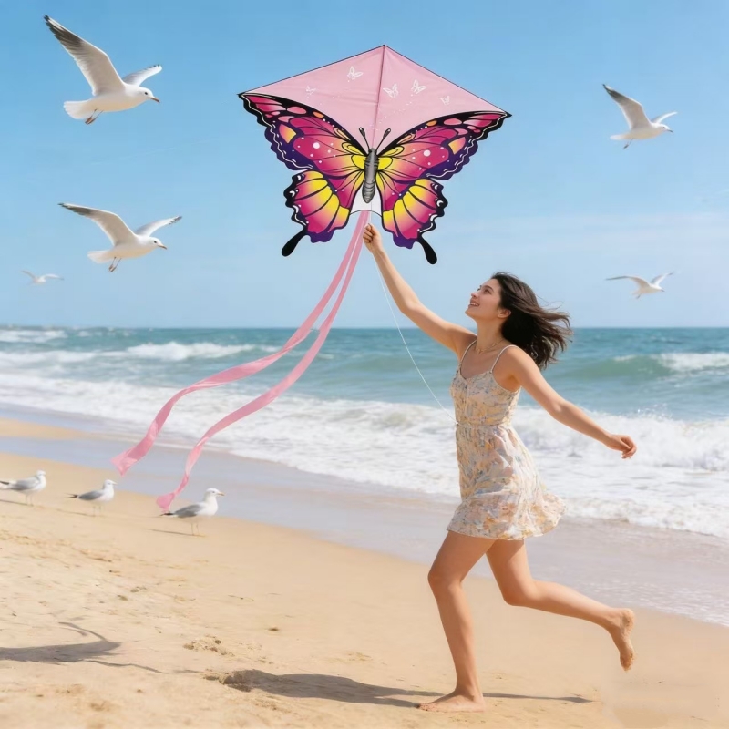 140cm Butterfly kites flying o - Kite Wind Outdoor ulasan dan harga