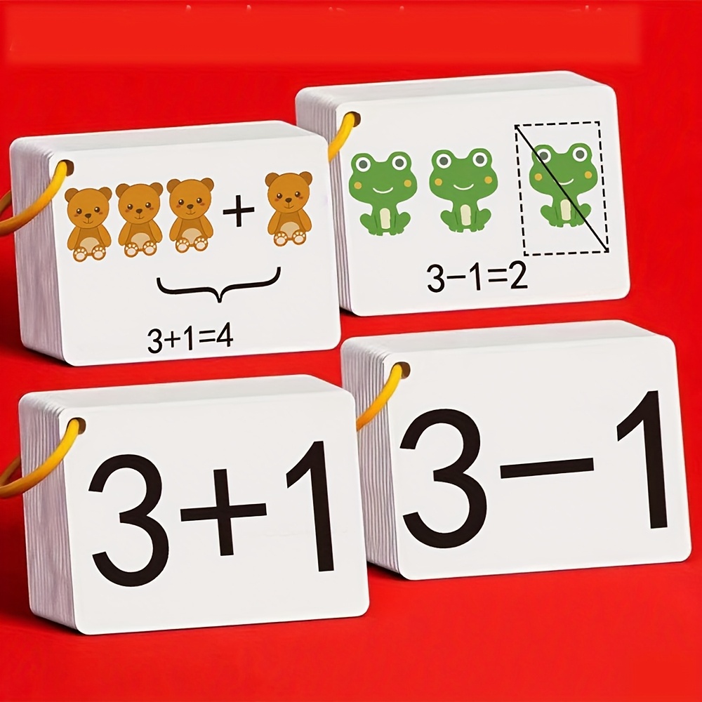 132 Cards with Addition and Su - Educational Flash Card ulasan dan harga
