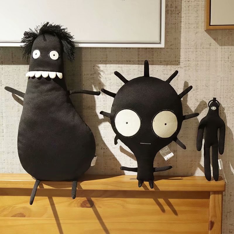 Cute Dark Gothic Quirky Plush  - Kids Quirky Toys ulasan dan harga
