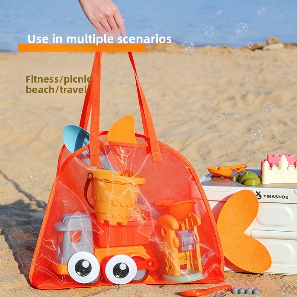 Kids Mesh Beach Bags Colorful  - Kids' Toy ulasan dan harga