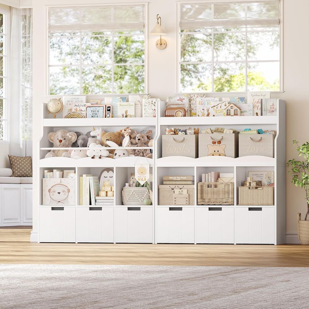 Kids Toy Storage Organizer wit - Kids' Toy ulasan dan harga