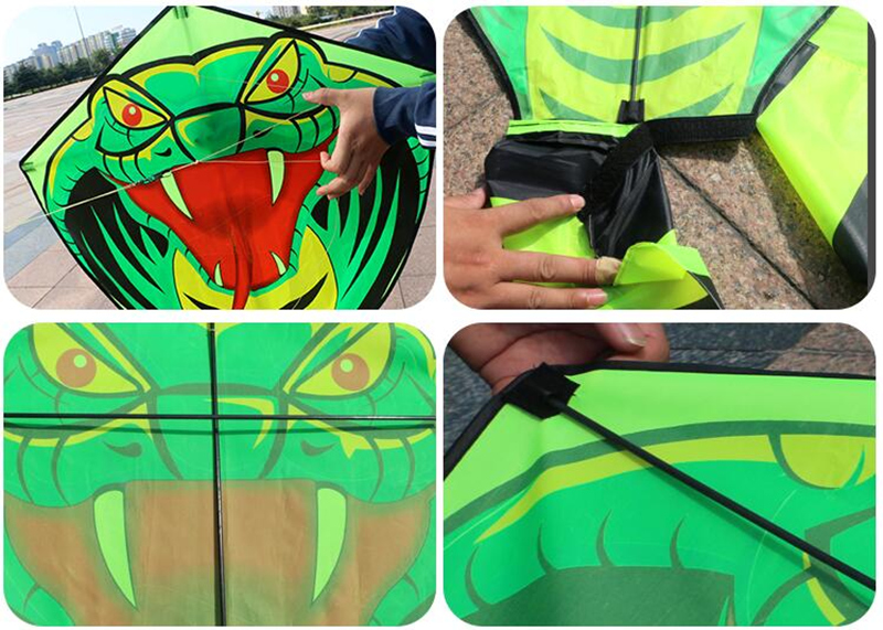 15m Large snake kites for chil - Kite Wind Outdoor ulasan dan harga