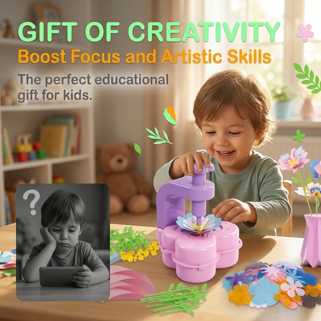 New Flower Press Craft Toy – C - Kid Toys And Craft ulasan dan harga