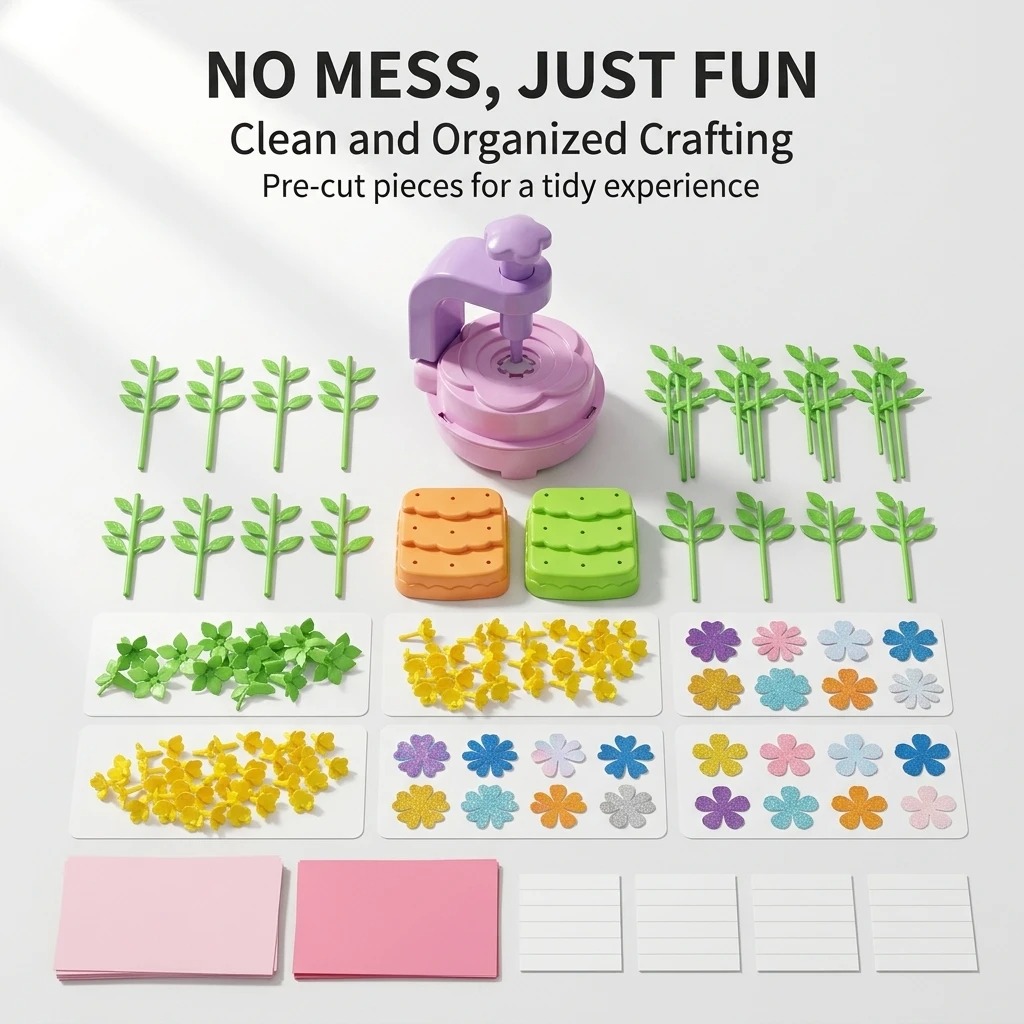 New Flower Press Craft Toy – C - Kid Toys And Craft ulasan dan harga