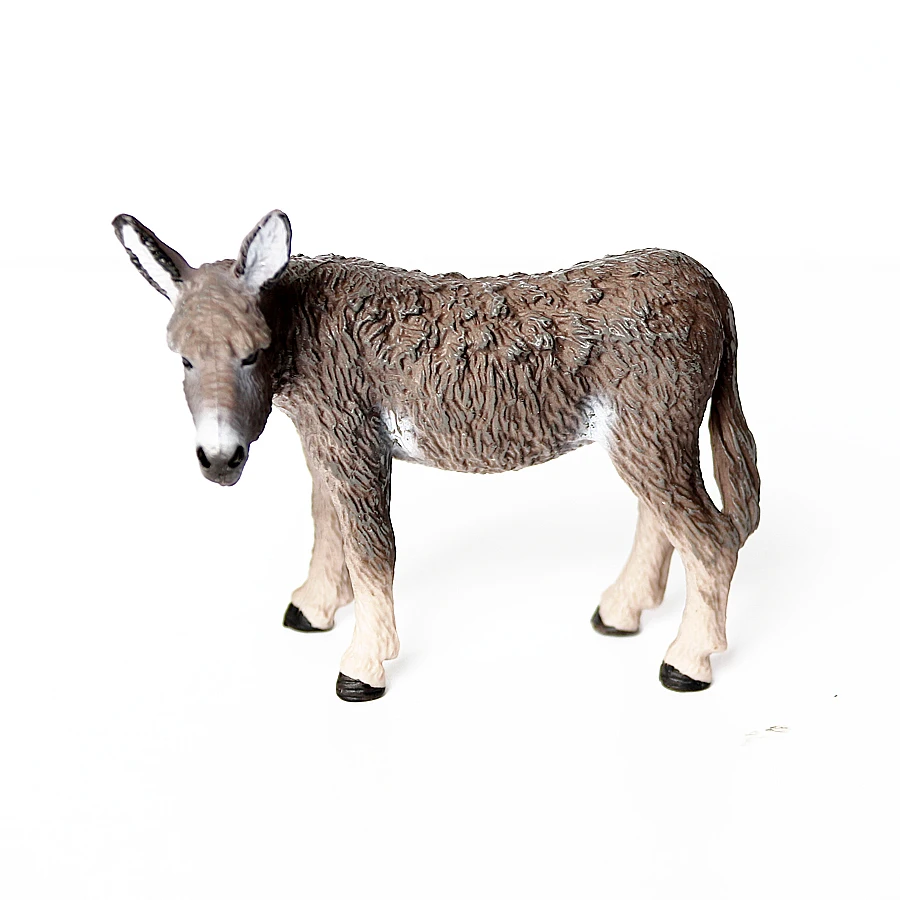 Donkey Model Toy Animals Figur - Sandbox Play Set ulasan dan harga