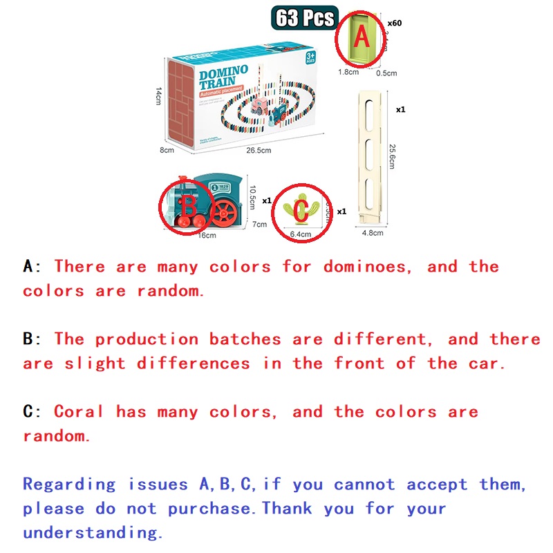 Automatic Laying Domino Train  - Kids Toys Electric Car ulasan dan harga