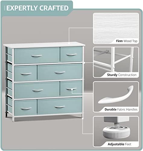 Dresser with 8 Drawers - Furni - Kids Toys Drawers ulasan dan harga